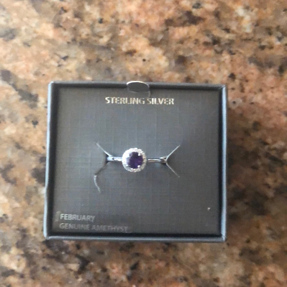 Sterling Silver Amethyst Ring